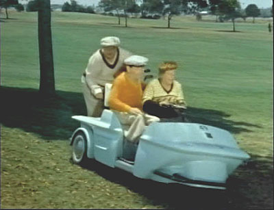 3 Stooges Golf Cart